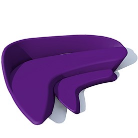 BB Moon system sofa 3D Object | FREE Artlantis Objects Download